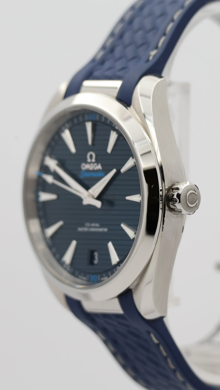 Omega Seamaster Aqua Terra Automatik Herrenuhr Kautschuk 22012412103001 - Detailansicht 7