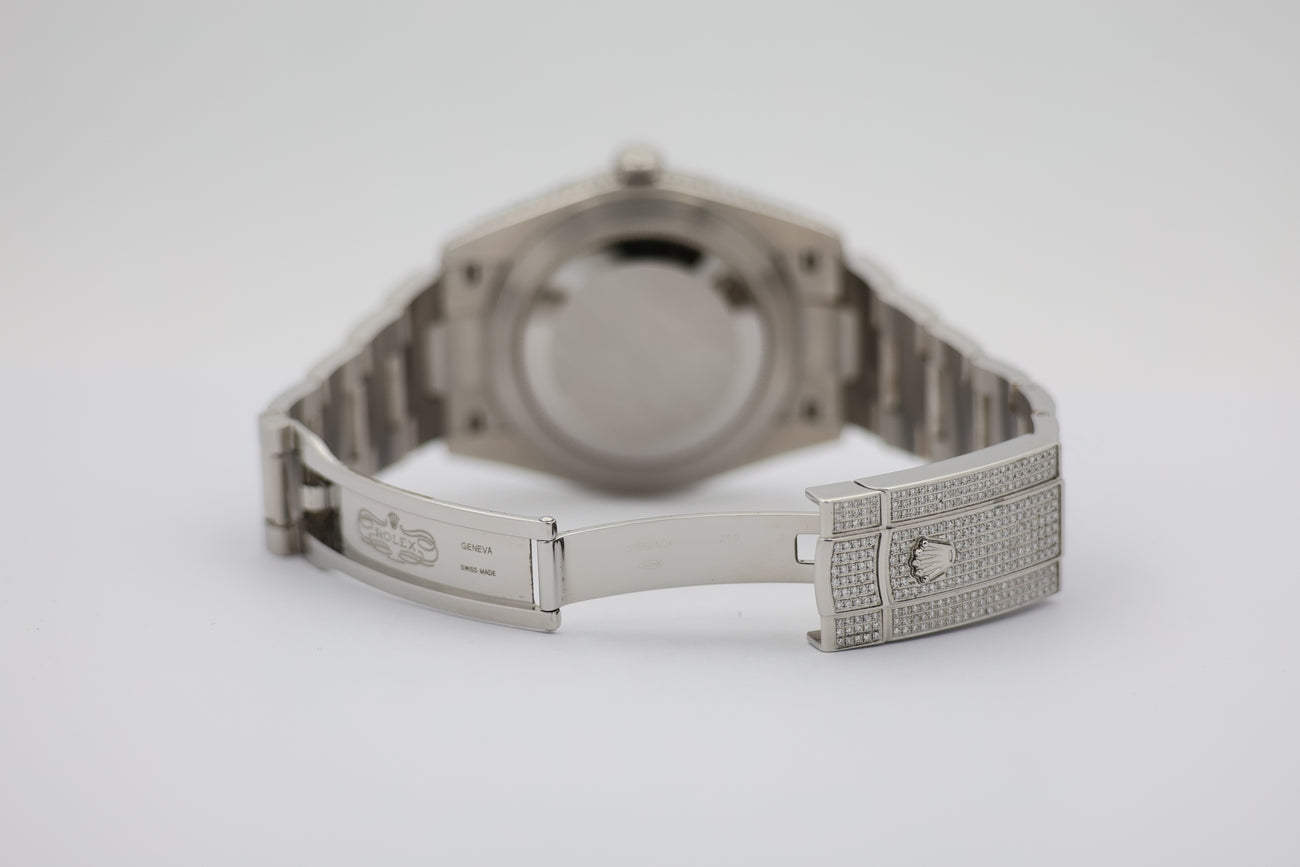 Rolex Datejust Iced Out Aftermarket 41mm Automatik 126300 - Detail view 6