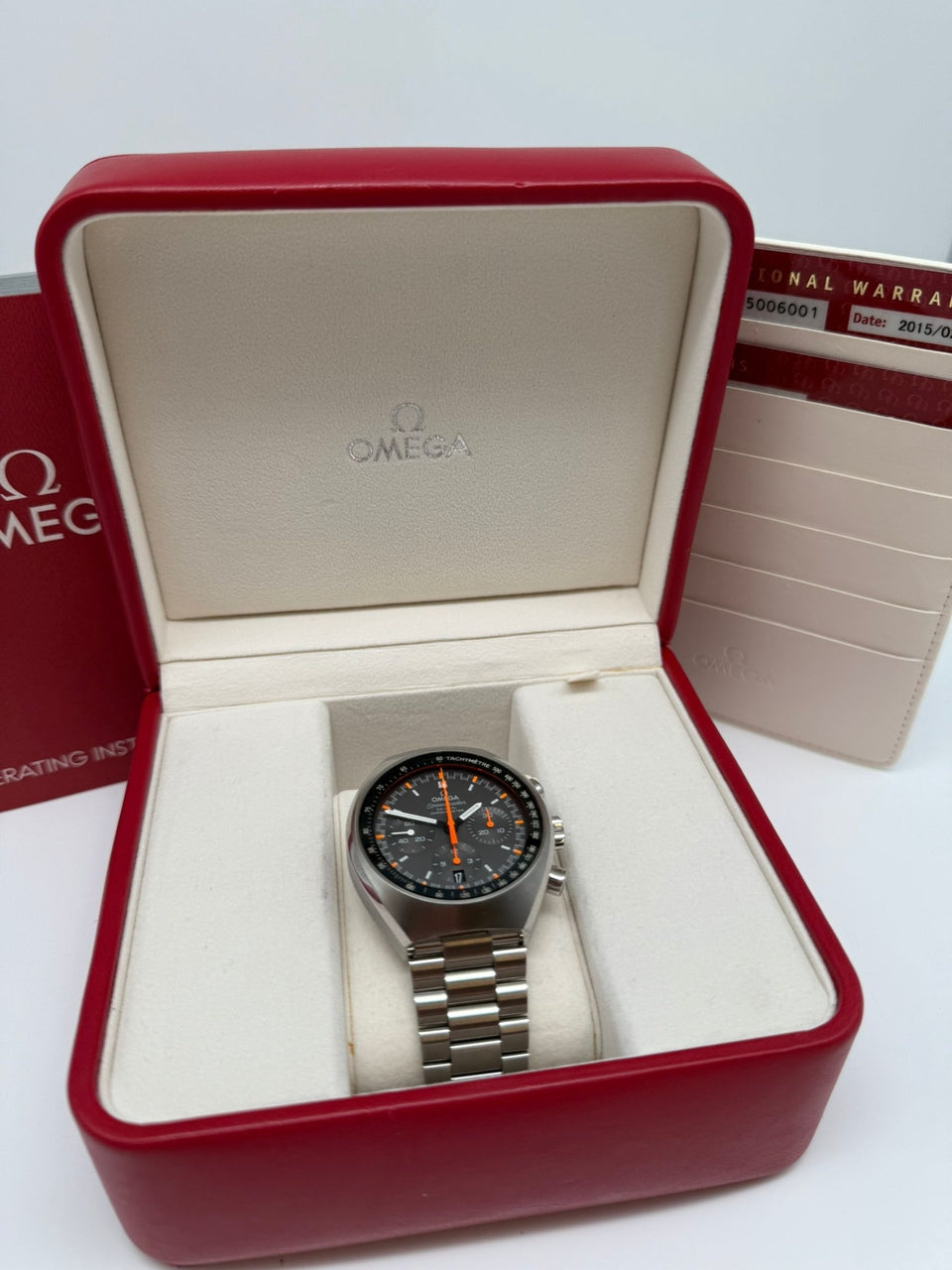 Omega Speedmaster Mark II Automatik 32710435006001 - Papiere und oder Lieferumfang