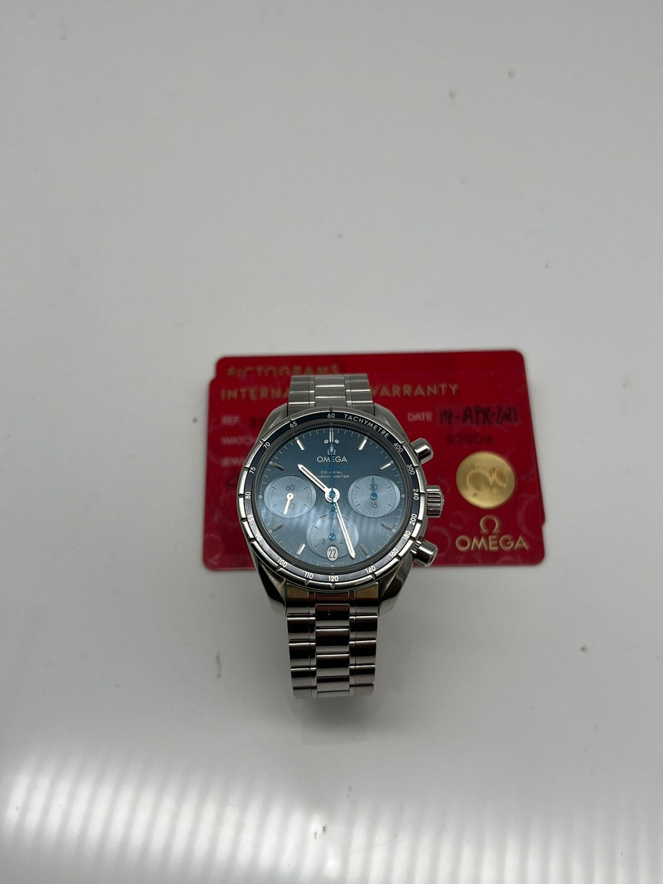 Omega Speedmaster "Orbis‑Edition" 38mm Automatik 32430385003002 - Papiere und oder Lieferumfang