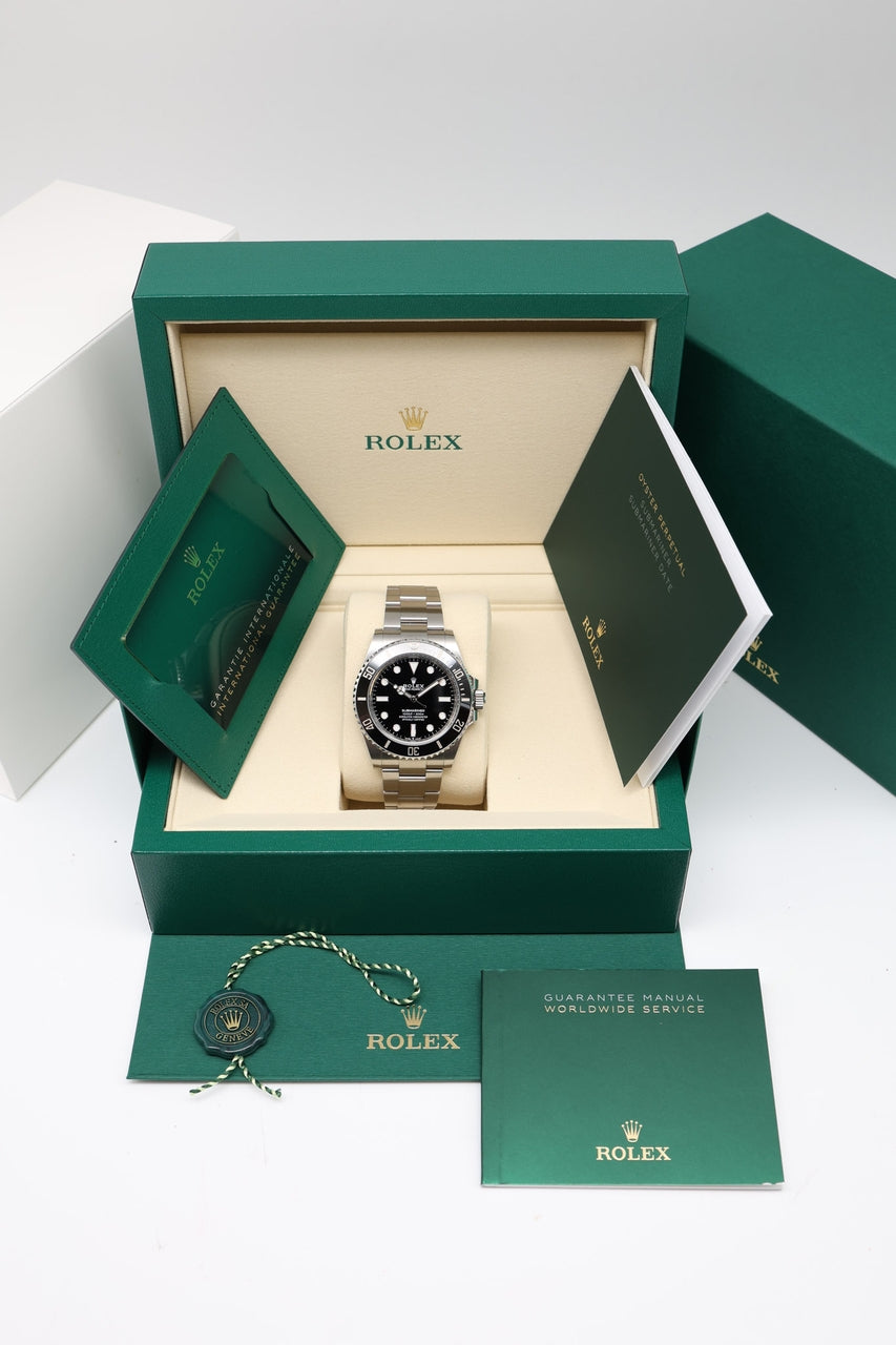 Rolex Submariner No Date 41 Automatik 124060 - Papiere und oder Lieferumfang