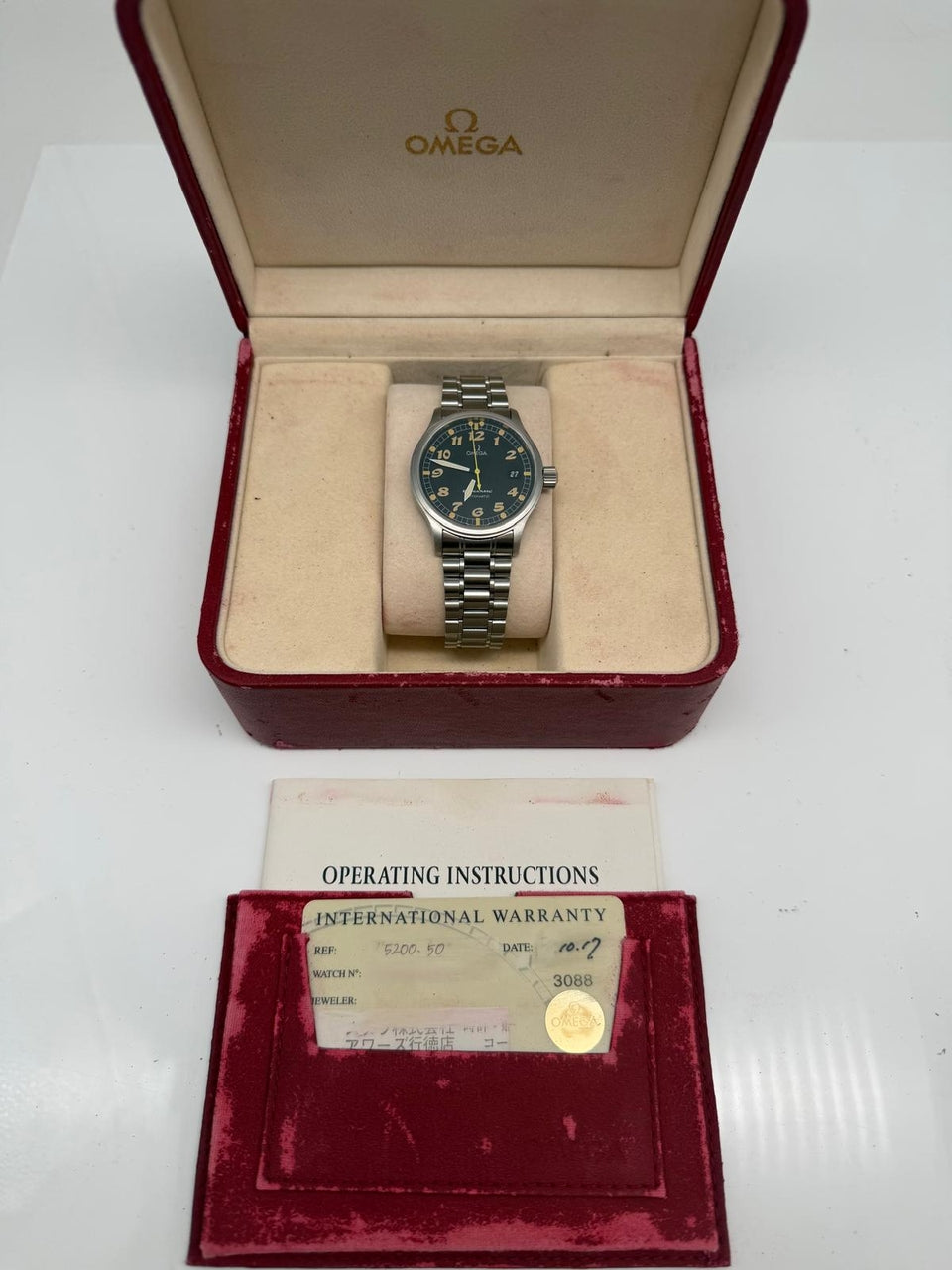 Omega Genève Dynamic 36mm Automatik 52005000 - Papiere und oder Lieferumfang