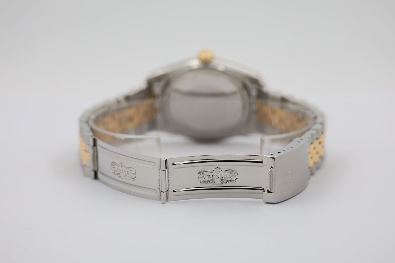 Rolex Datejust 36 Automatik Herrenuhr Stahl/Gold 16013 - Detail view 6