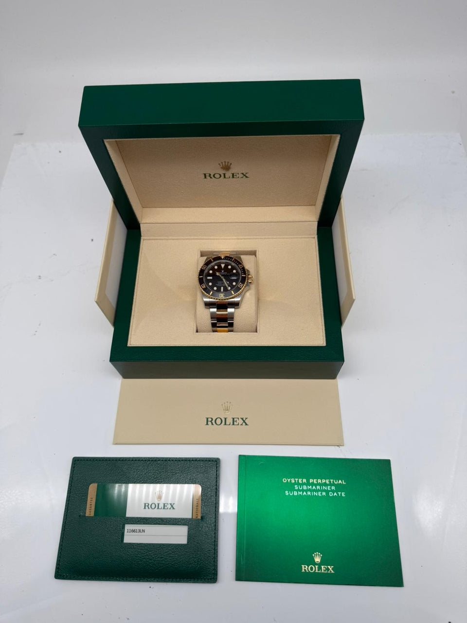 Rolex Submariner Date Stahl/Gold Automatik 116613LN - Papers and documentation