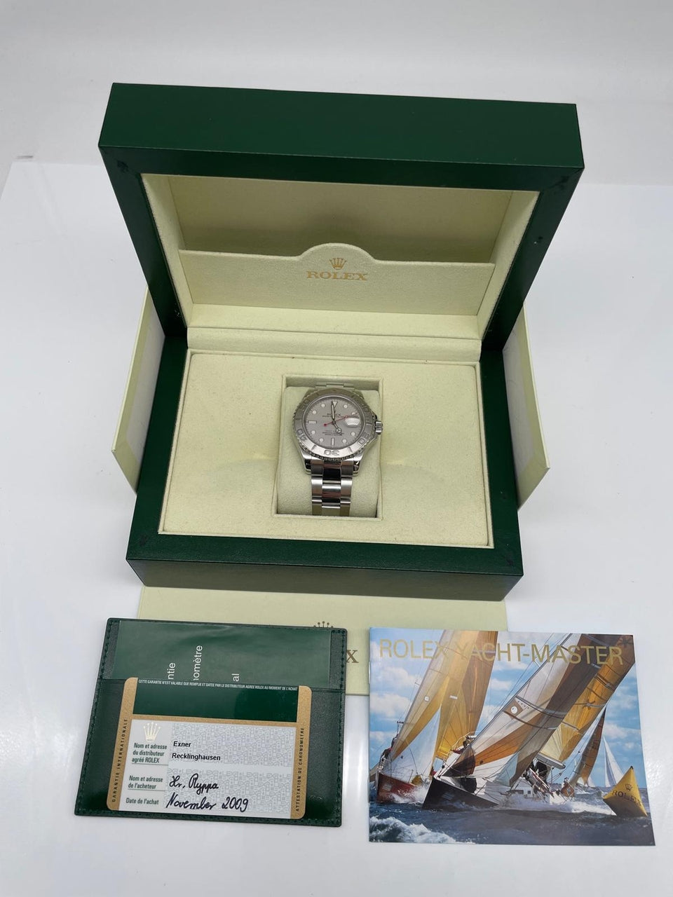 Rolex Yacht-Master 40mm Automatik Rehaut RRR 16622 - Papiere und oder Lieferumfang