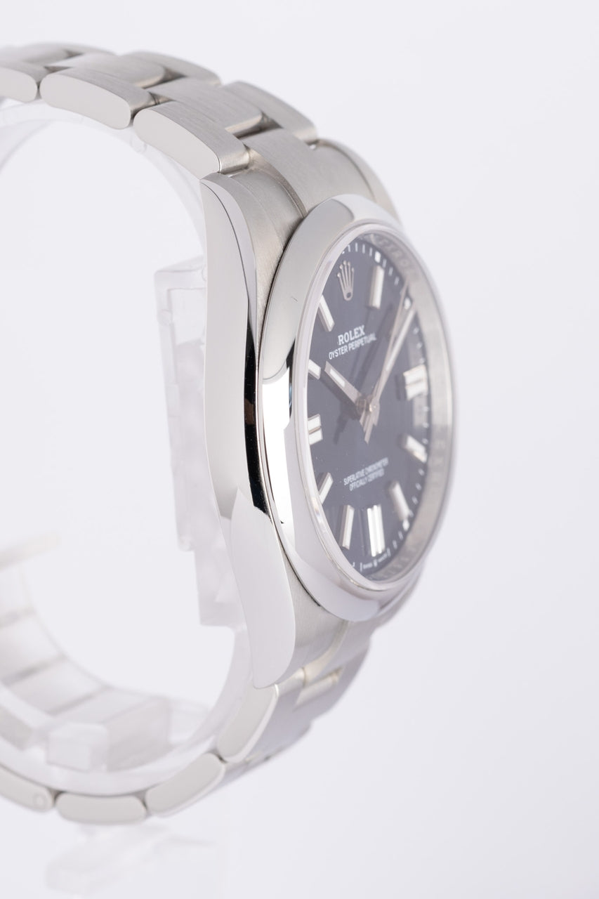 Rolex Oyster Perpetual blau 41mm Automatik Herrenuhr 124300 - Detailansicht 1