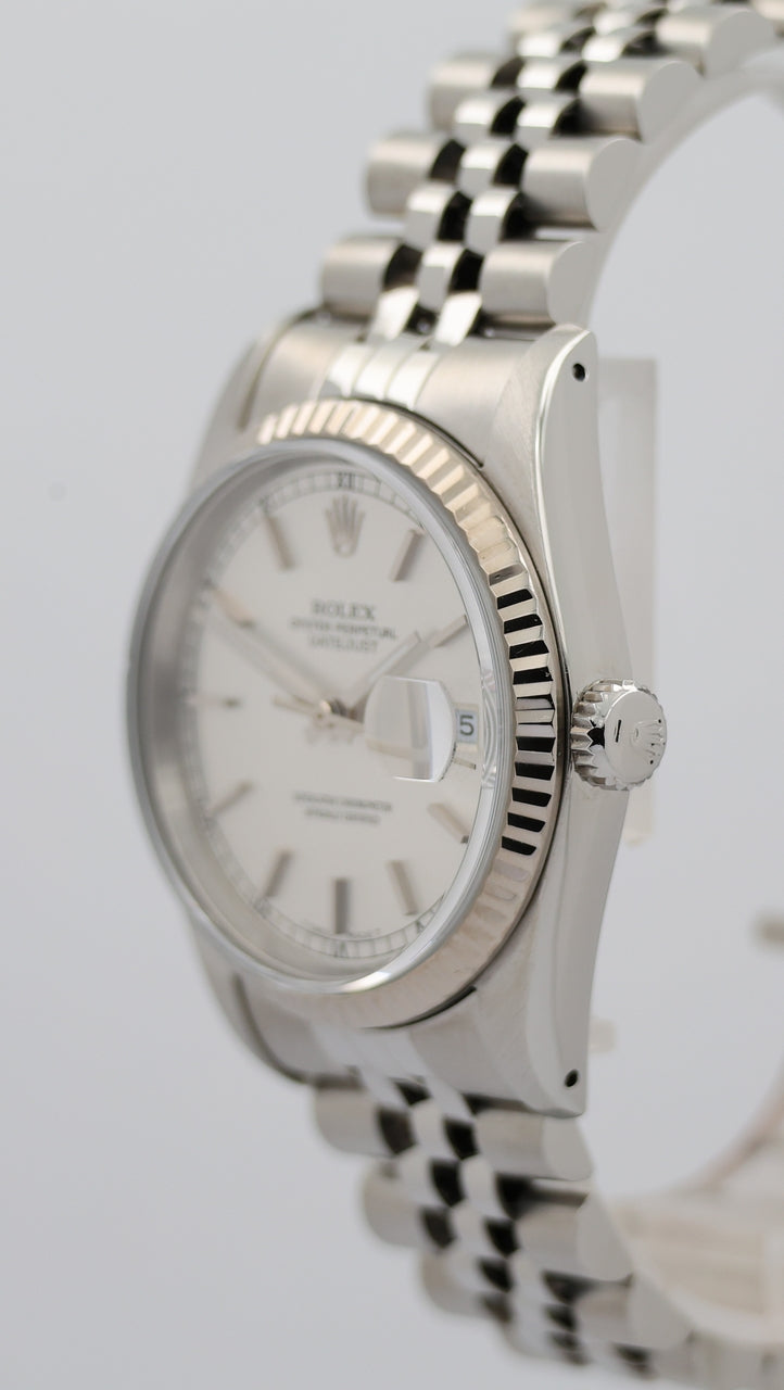 Rolex Datejust 36 Automatik Herrenuhr Stahl 16234 - Detail view 7