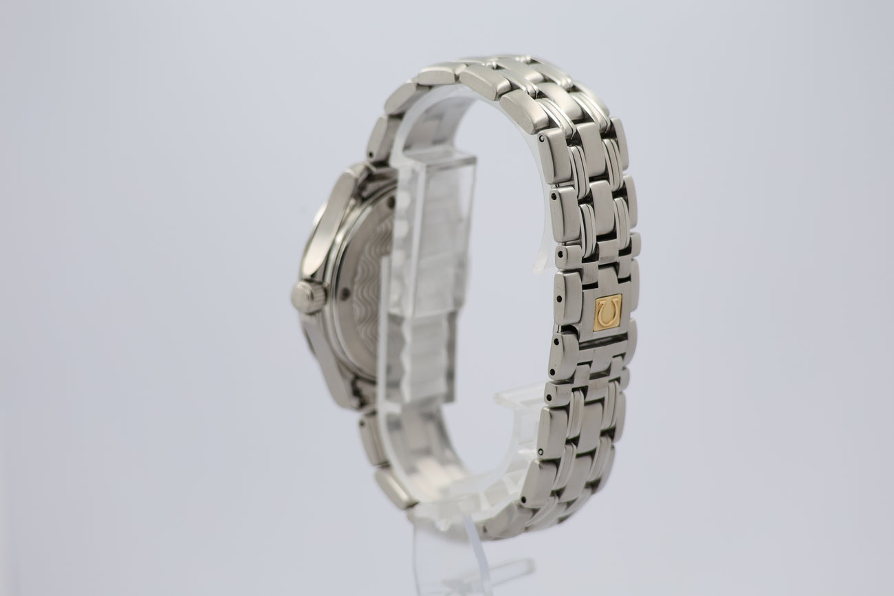 Omega Seamaster OmegaMatic Hybrid 36mm Quarz 25143000 - Detailansicht 2