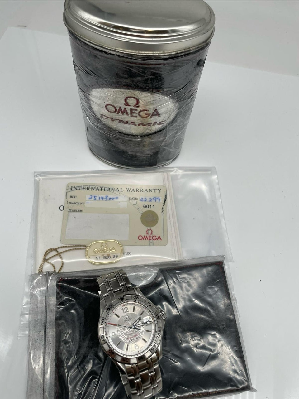 Omega Seamaster OmegaMatic Hybrid 36mm Quarz 25143000 - Papiere und oder Lieferumfang