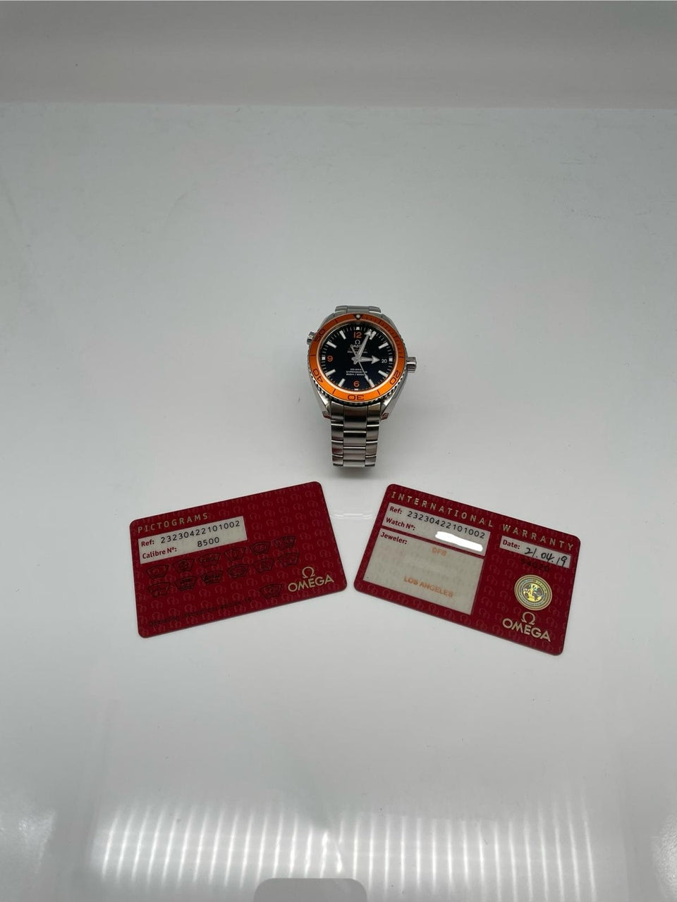 Omega Seamaster Planet Ocean 42mm Automatik Herrenuhr 23230422101002 - Papers and documentation