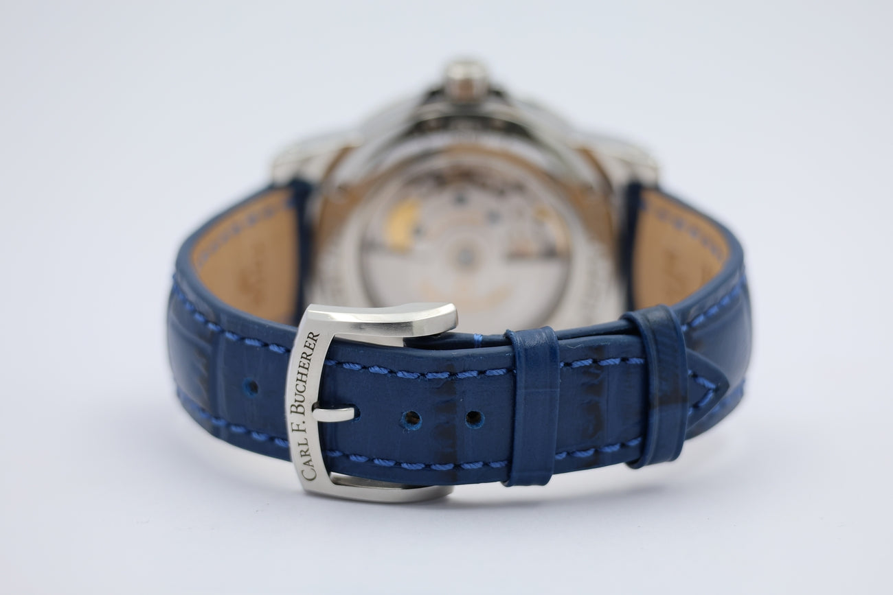 Carl F. Bucherer Patravi 37mm Automatik 10617.08A Box + og. Papiere