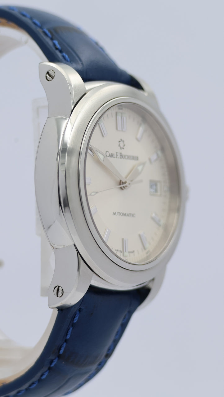 Carl F. Bucherer Patravi 37mm Automatik 10617.08A Box + og. Papiere