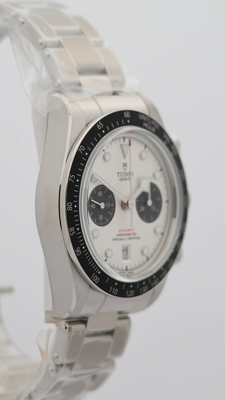 Tudor Black Bay Chrono Weiß NEU 79360N - Detailansicht 7