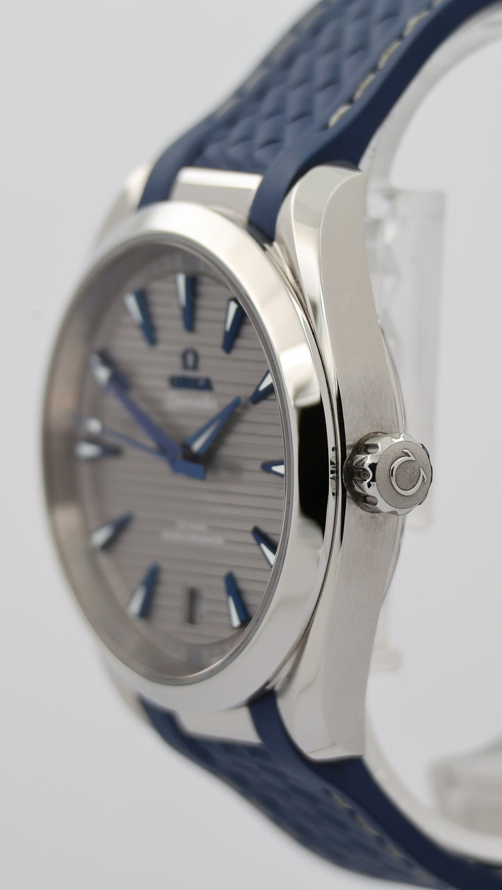 Omega Seamaster Aqua Terra Automatik Herrenuhr Kautschuk 22012412106001 - Detailansicht 7