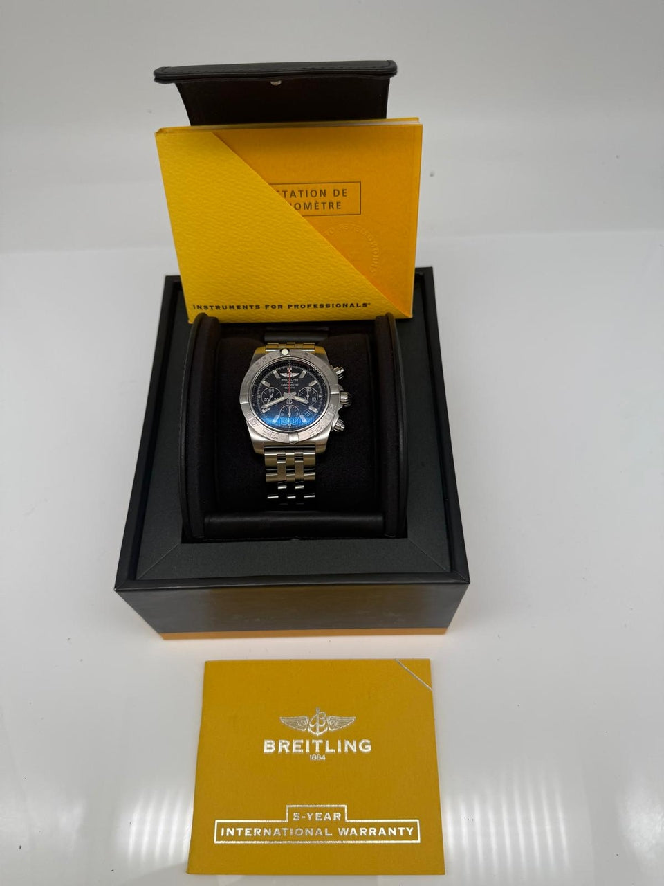 Breitling Chronomat 44mm Automatik AB0110 - Papiere und oder Lieferumfang