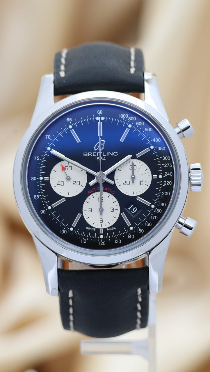 Breitling Transocean Chronograph Automatik Herrenuhr  AB0152 - Thumbnail