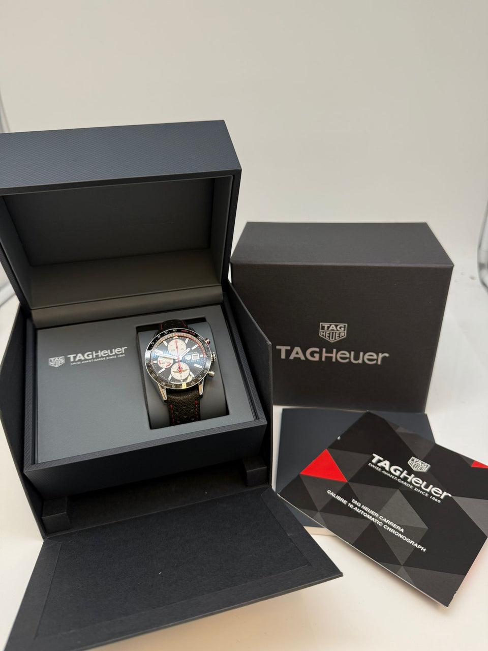 Tag Heuer Carrera Calibre 16 Automati CV201AS - Papiere und oder Lieferumfang