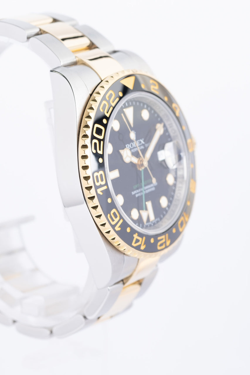 Rolex GMT-Master II Stahl/Gold Automatik LC100 Servicehistorie 116713LN - Detailansicht 1