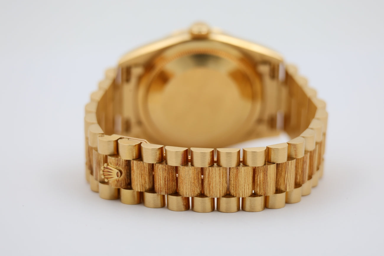 Rolex Day-Date 36 Automatik Herrenuhr Vollgold  18248 - Detailansicht 5