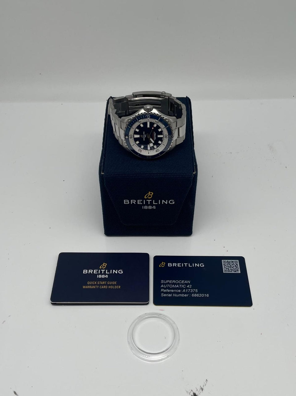 Breitling Superocean 42mm Automatik A17375 - Papiere und oder Lieferumfang