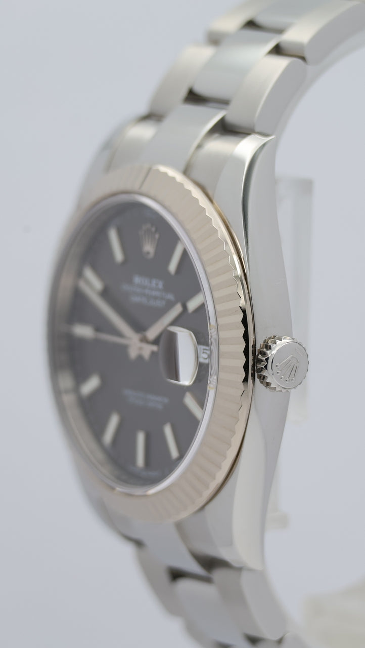 Rolex Datejust 41mm Automatik Herrenuhr 126334 Box + og. Papiere