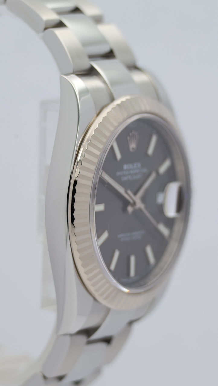 Rolex Datejust 41mm Automatik Herrenuhr 126334 Box + og. Papiere
