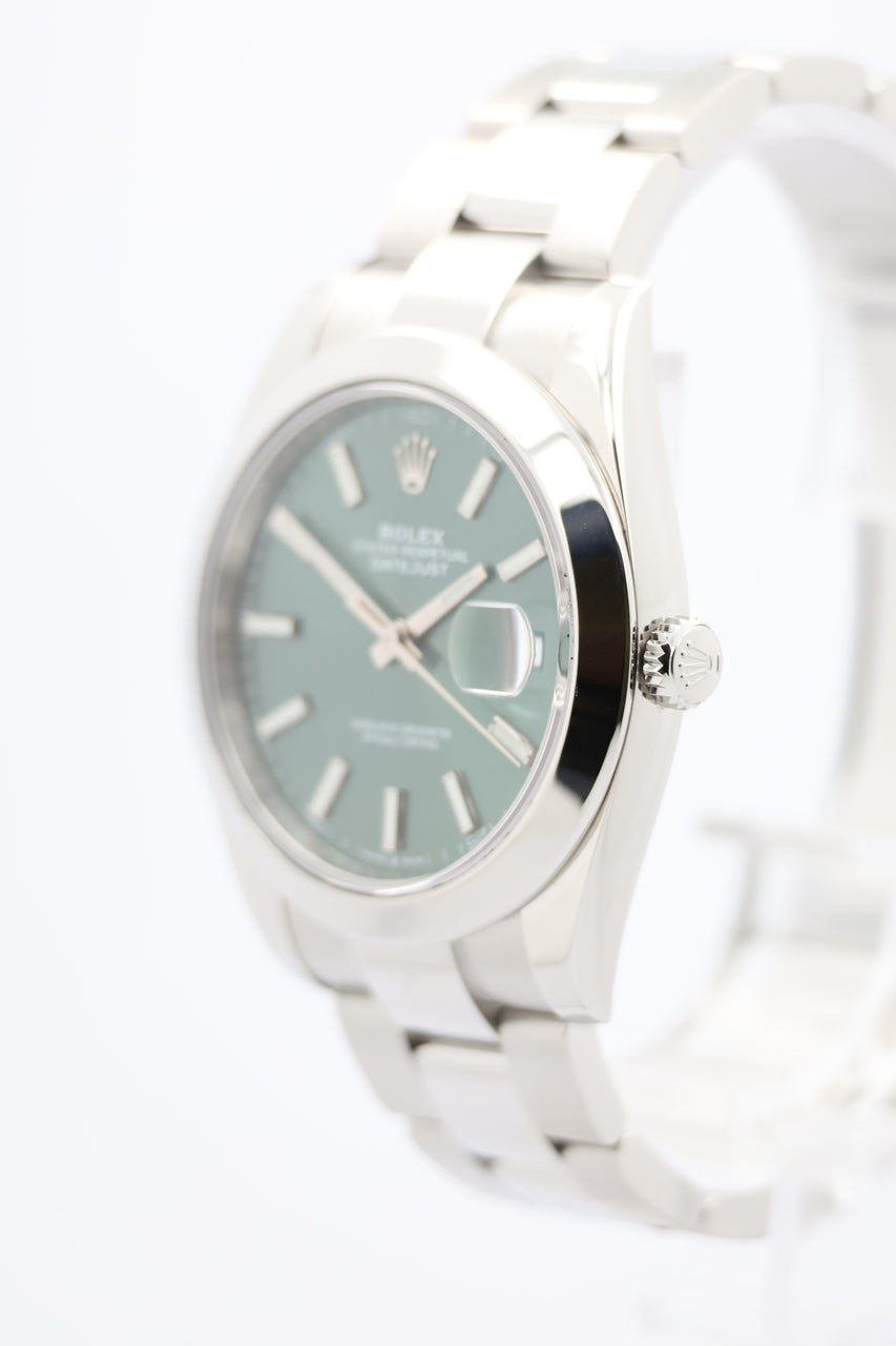 Rolex Datejust 41mm Automatik ,,Grün" 126300 - Detailansicht 1