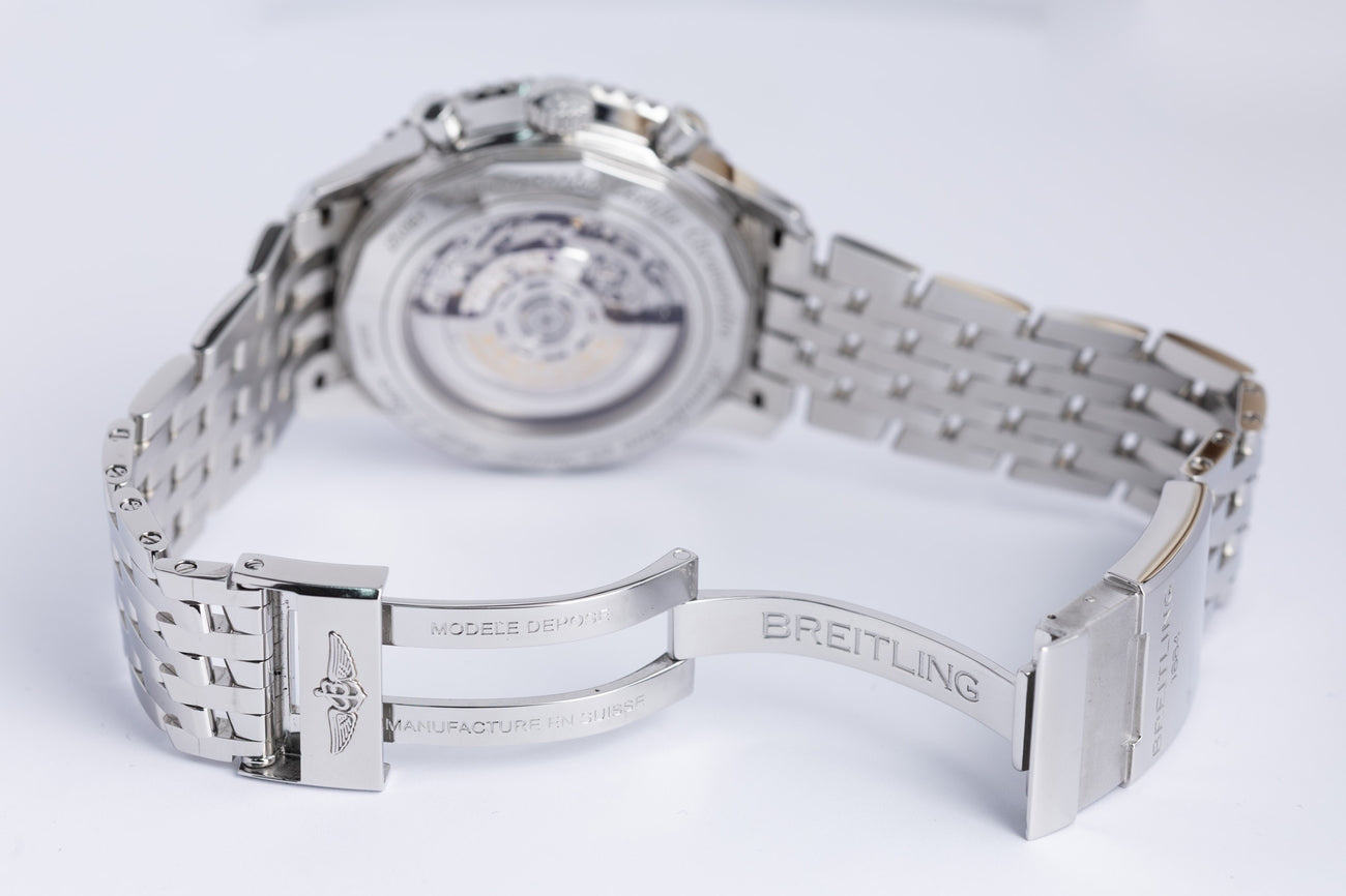 Breitling Navitimer B01 Chronograph Automatik 46mm Schwarz AB0127 - Detailansicht 8