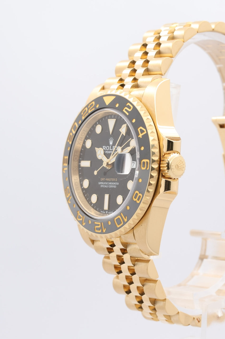 Rolex Oyster Perpetual GMT-Master II Gelbgold 126718GRNR - Detailansicht 2