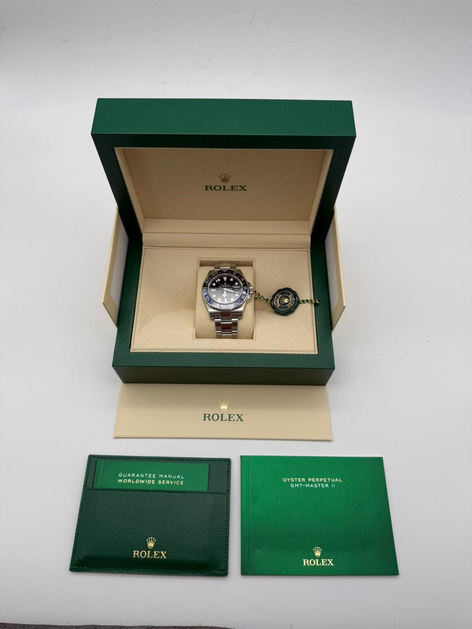 Rolex GMT Master II 'Batman' 40mm Automatik 126710BLNR - Papiere und oder Lieferumfang