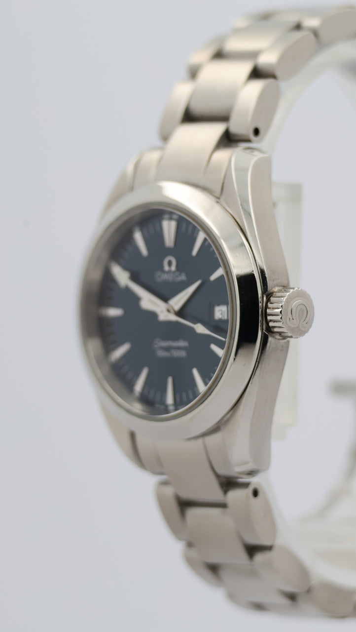 Omega Seamaster Lady 29mm Quarz Blau 25778000 - Detail view 7