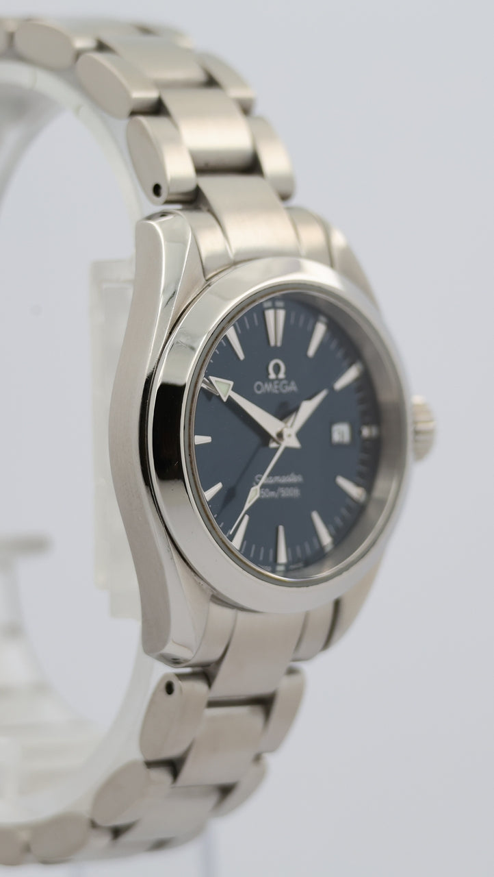 Omega Seamaster Lady 29mm Quarz Blau 25778000 - Detail view 8