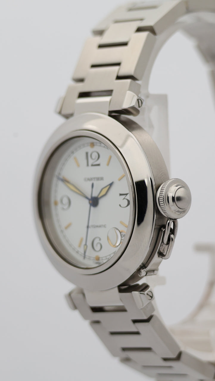 Cartier Pasha C Automatik 35mm W31015M7 - Detailansicht 7