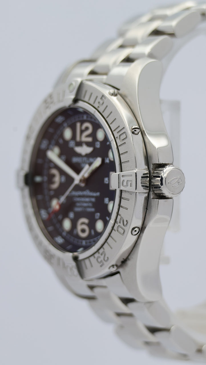 Breitling Superocean 42mm Automatik A17360 Box + og. Papiere