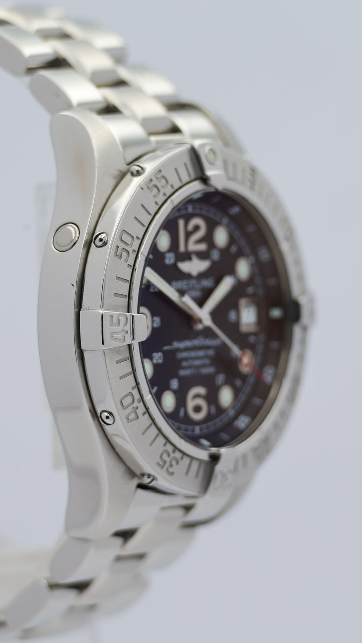 Breitling Superocean 42mm Automatik A17360 Box + og. Papiere