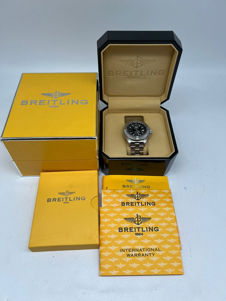 Breitling Superocean 42mm Automatik A17360 Box + og. Papiere