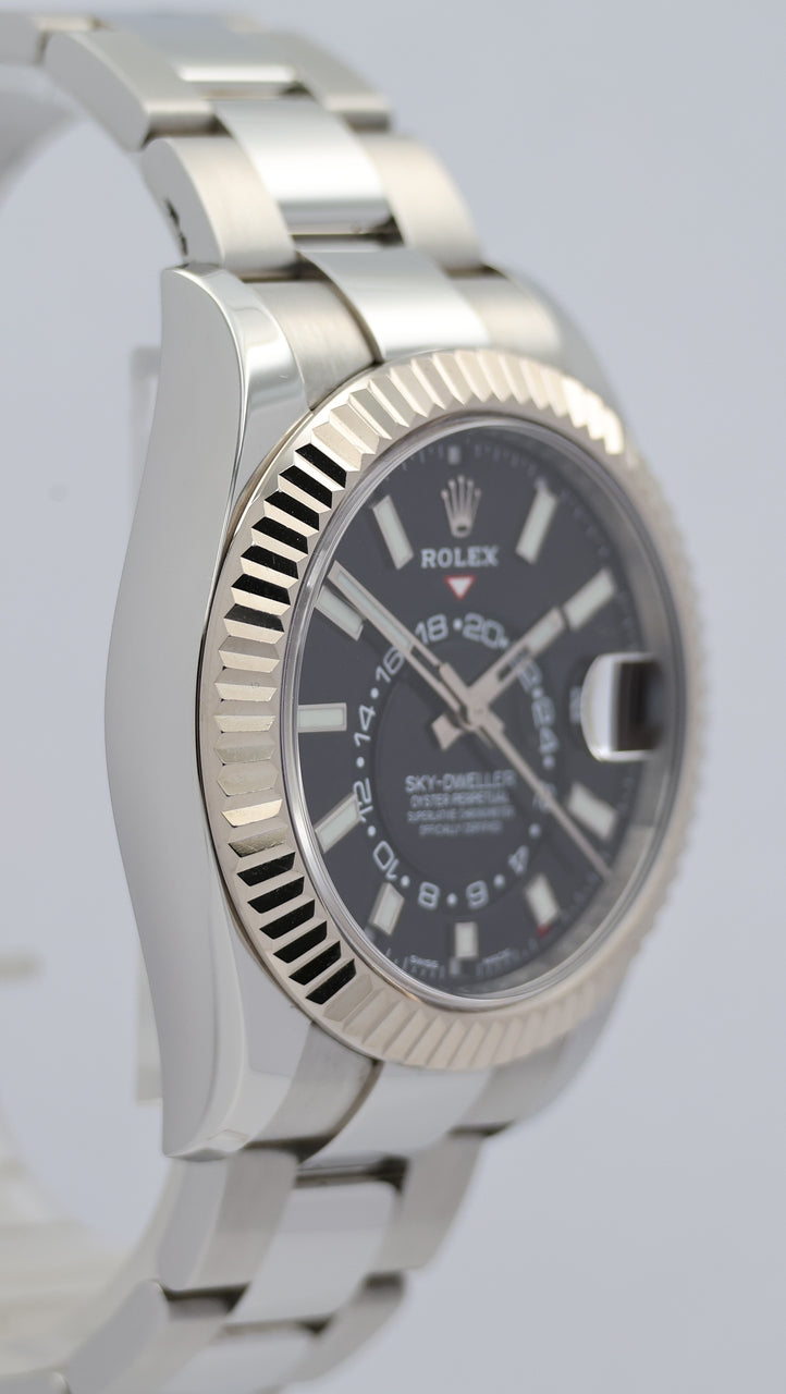Rolex Oyster Perpetual Sky-Dweller Automatik Schwarz 326934 - Detailansicht 8