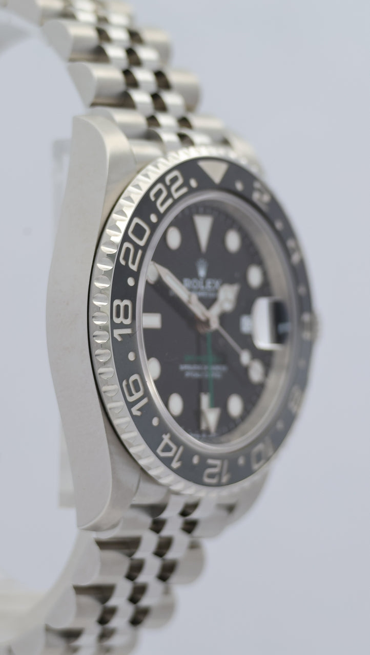 Rolex GMT-Master II "Bruce Wayne" 40mm Automatik NEU 126710GRNR Box + og. Papiere
