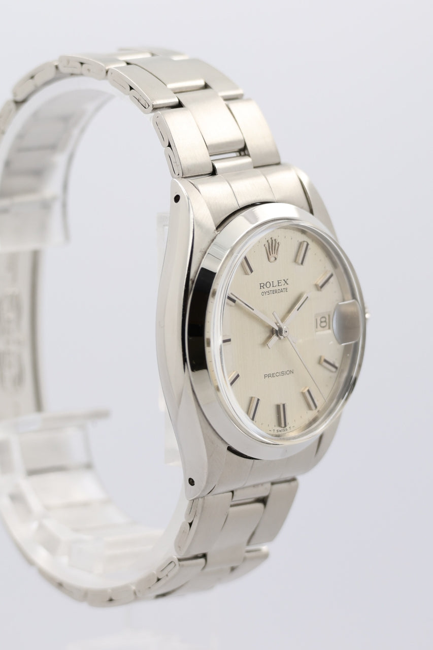 Rolex Oysterdate Precision 34mm Handaufzug 6694 - Detailansicht 2