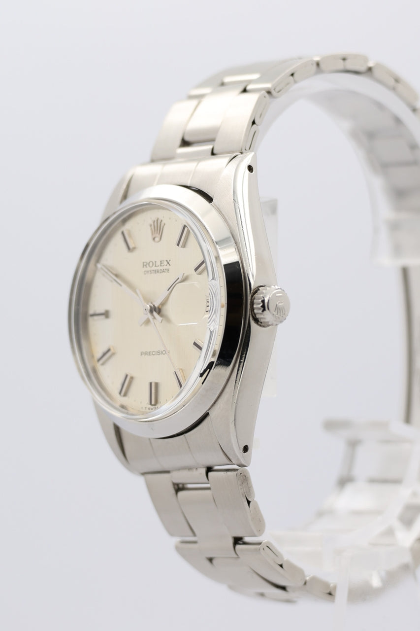 Rolex Oysterdate Precision 34mm Handaufzug 6694 - Detailansicht 1