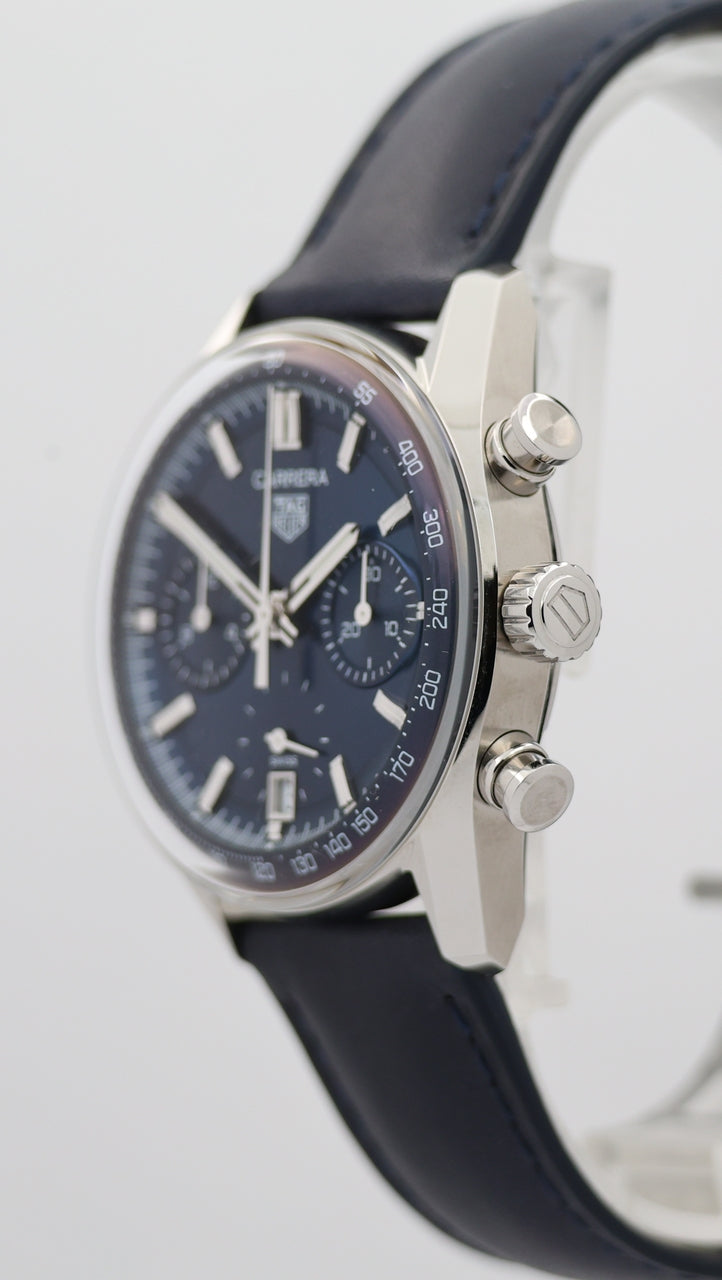 Tag Heuer Carrera Chronograph Blau NEU CBS2212 - Detailansicht 7