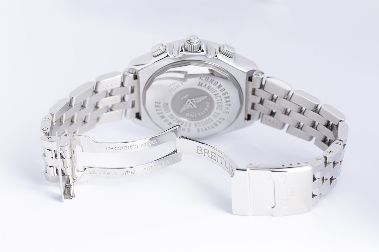 Breitling Crosswind Special Automatik Herrenuhr Blau A44355 - Detailansicht 8