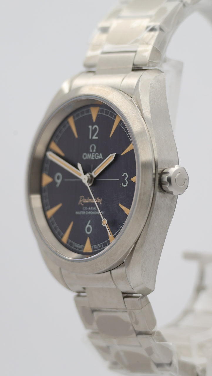 Omega Seamaster Railmaster Automatik Herrenuhr Stahl 40mm NEU 22010402001001 - Detailansicht 6