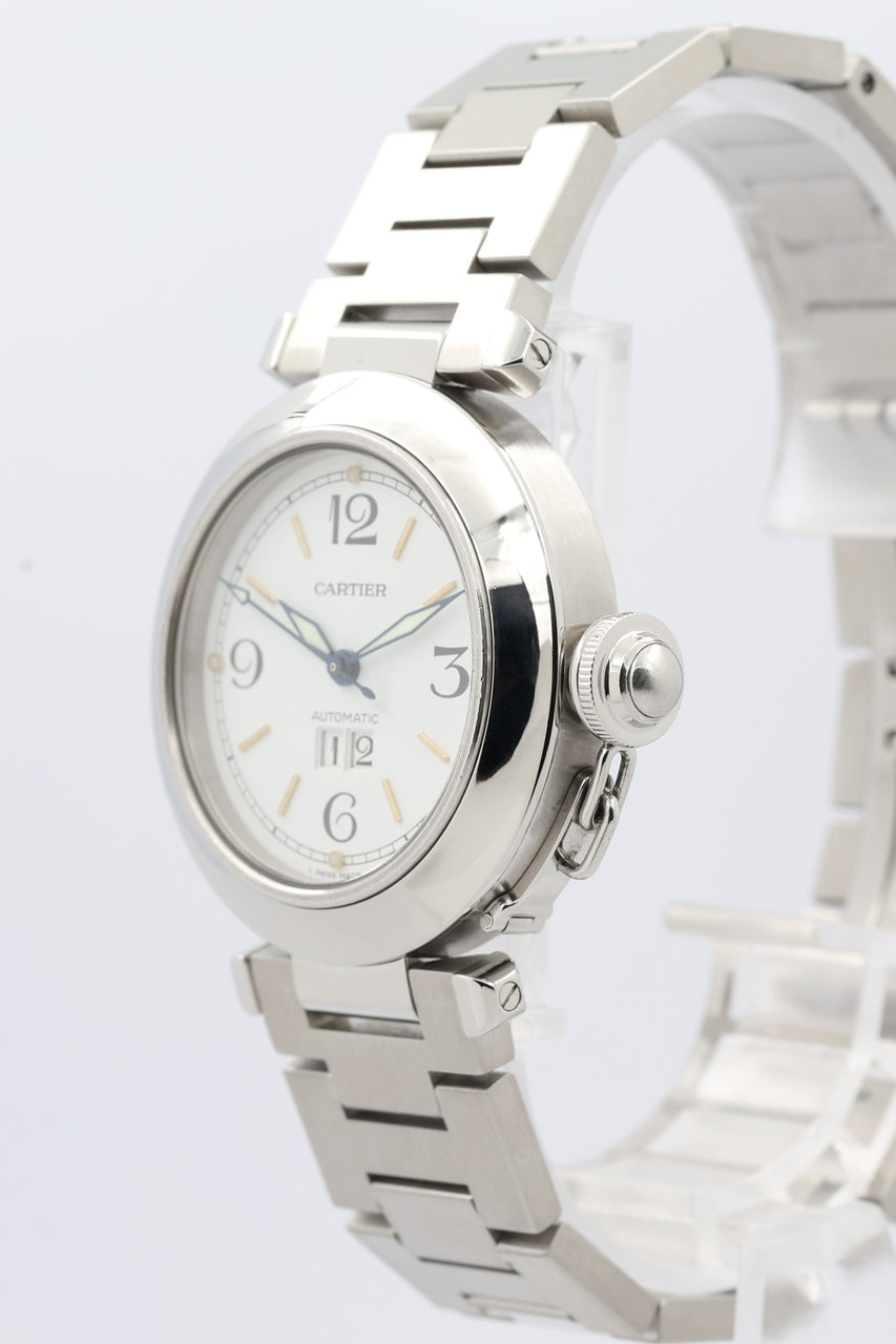 Cartier Pasha C Big Date 35mm Automatik W31044M7 - Detailansicht 2