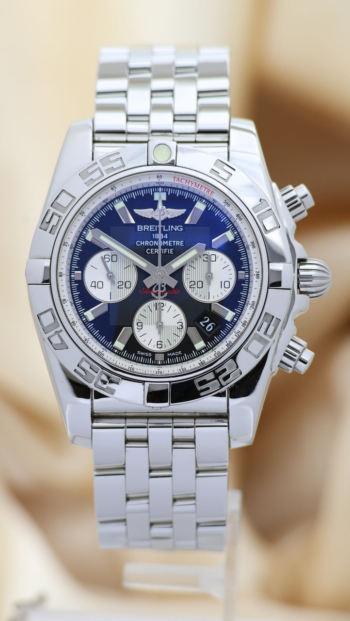 Breitling Chronomat 44 Automatik Herrenuhr  AB0110 - Thumbnail
