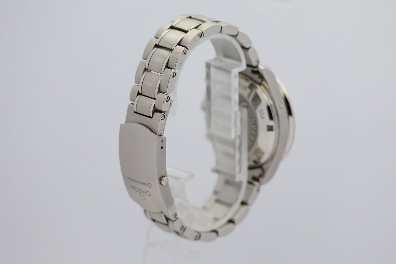 Omega Speedmaster Racing Automatik Herrenuhr Weiß 32630405002001 Box + og. Papiere