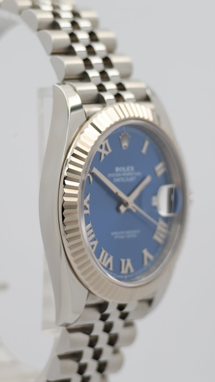 Rolex Datejust 41mm Automatik Herrenuhr Jubilee 126334 - Detailansicht 8