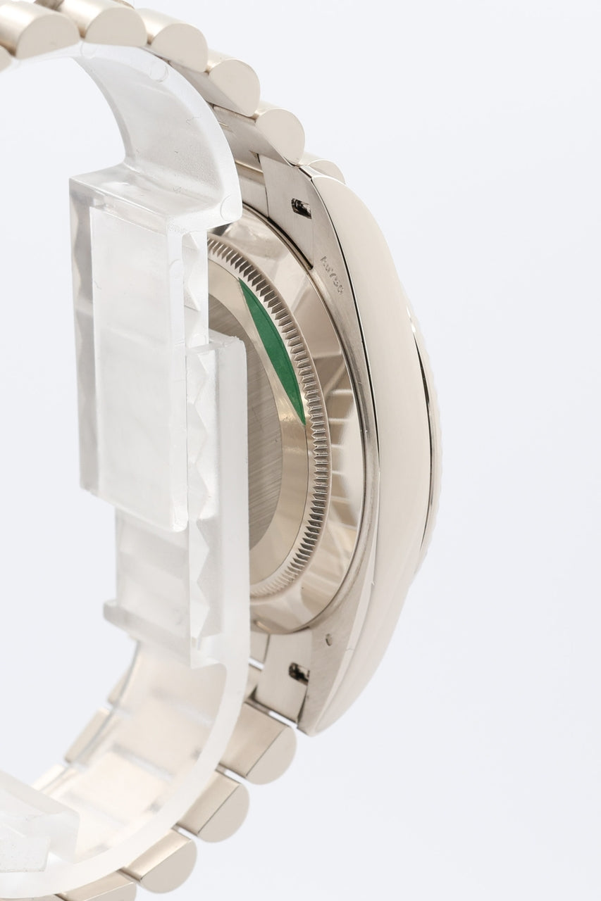 Rolex Day-Date 40 Weißgold "Green Olive Dial" Automatik 228239 - Detailansicht 3