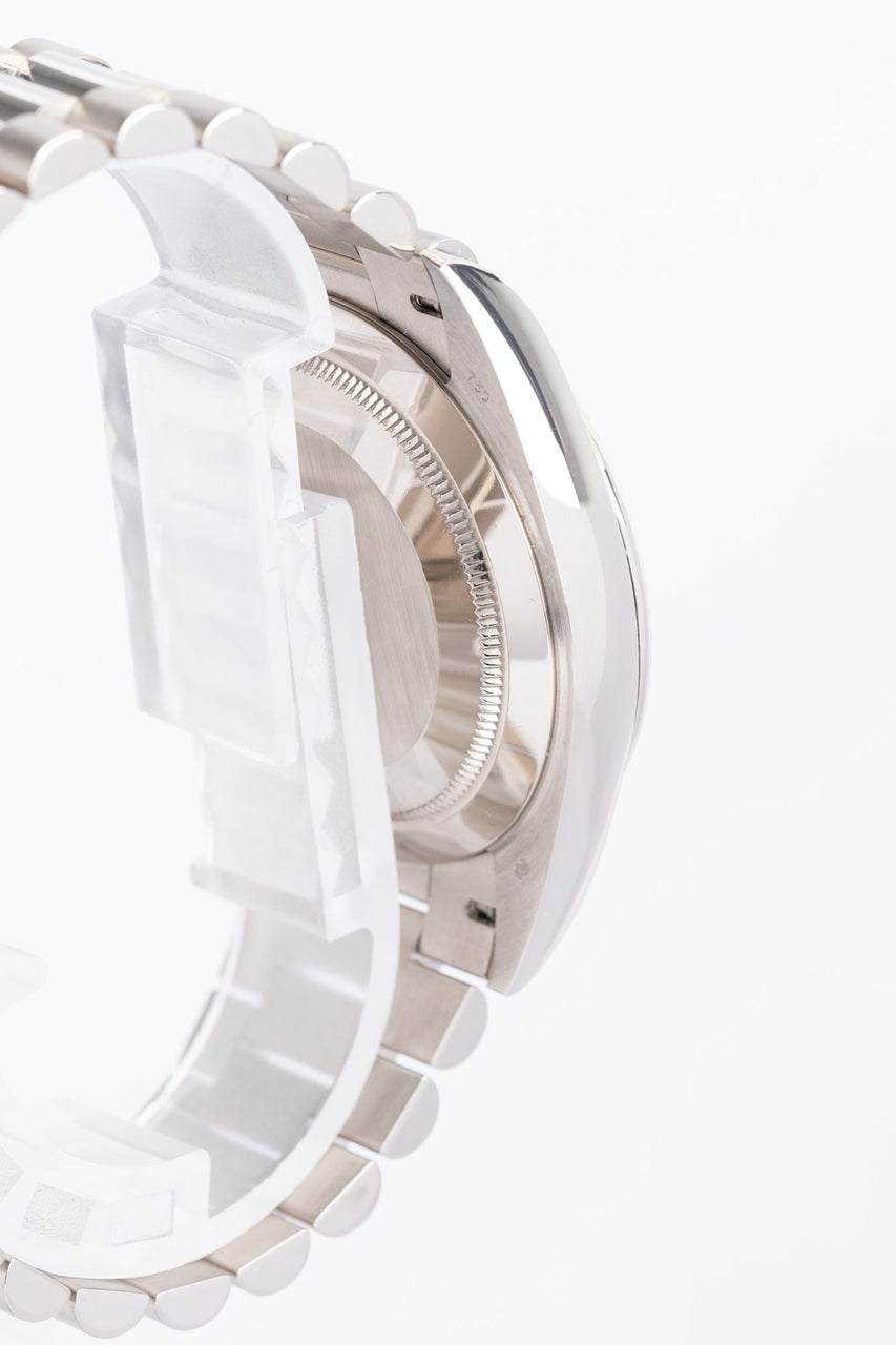 Rolex Day Date 40mm Automatik Weißgold Grau 228239 - Detailansicht 3