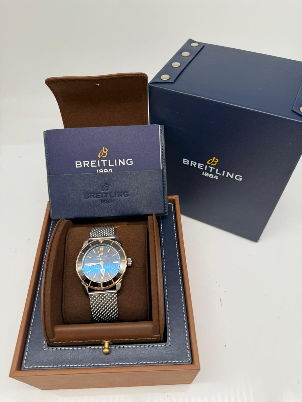 Breitling Superocean Heritage 42mm Automatik UB2010 - Papiere und oder Lieferumfang